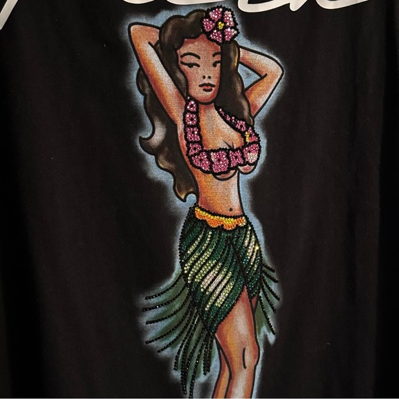 NWT Philipp Plein Aloha Hawaiian Logo Print Embellished Tank Top Size Small - Picture 4 of 9